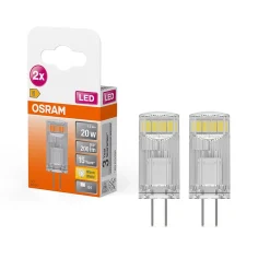 Osram Ampoule Led Fonctionnelle|Ampoule G4<2 ampoules LED G4 200lm blanc chaud 1.5W