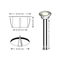 Decklinea Spot À Encastrer Et À Piquer Extérieur<10 Spots LED à Encastrer - RGB - Telecommande + Transformateur 30W - SIROS - Plug & Play - Dimmable