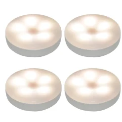 Discount GoodHome 4 veilleuses Chadid LED intégrée blanc neutre IP20 dimmable 0,45W