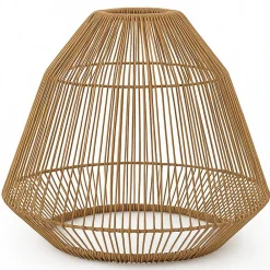 Best Lumisky Abat jour poly rotin seul MAYA H39cm