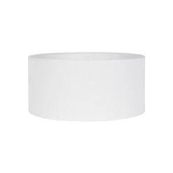Corep Abat-Jour<Abat-jour cylindre en coton bouclé blanc Ø40cm