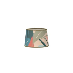 Corep Abat-Jour<Abat-jour cylindre Montara tissu feuillage Ø20cm