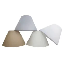 Hot Näve Abat-jour pour lampe de table 'ARAS' gris D: 25 cm