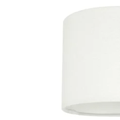 Best GoodHome Abat-jour rond blanc Ø15cm Kpezin