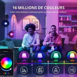 Zengo Ampoule Connectée<Ampoule connectée led e27 14w - wifi - rgbw