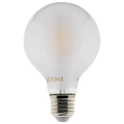Zenitech Ampoule Connectée<Ampoule déco e filaments LED E27 6W - Blanc chaud - 600lm 2700K -
