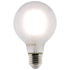 Zenitech Ampoule Connectée<Ampoule déco e filaments LED E27 6W - Blanc chaud - 600lm 2700K -