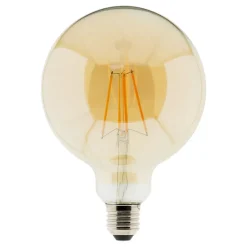Zenitech Ampoule Connectée<Ampoule déco filament LED ambrée 7W E27 720lm 2500K - Globe - Elexity