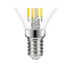 Diall Ampoule E14, Petit Culot À Visser<Ampoule LED à filament mini globe E14 470lm 3.4W = 40W Ø4.5cm blanc neutre
