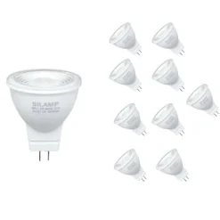 Silumen Ampoule Pour Spot|Ampoule Gu4<Ampoule LED - - GU4 / MR11 4W 12V - Blanc Froid 6000K - Pack de 10 - 220 lumens