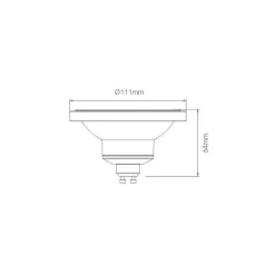 Clearance Beneito & Faure Ampoule LED AR111 LYNK GU10 13W 45