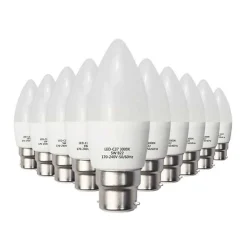 Online Silumen Ampoule LED B22 - - 6W - Blanc Froid 6000K - Pack de 10 - 480lm