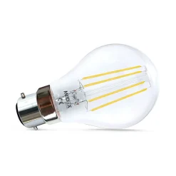 Miidex Lighting Ampoule B22, Culot À Baïonnette<Ampoule LED B22 Filament 8,5W 4000K 1050lm Verre Clair