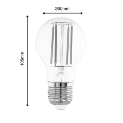 Best EGLO Ampoule LED décorative E27 806lm blanc neutre 3,8W