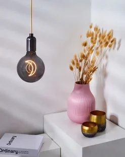 Ampoule Décorative Led<Ampoule LED décorative globe Moon smoky G125 E27 1,5W 70lm ⌀12,5 x H.17,2cm blanc chaud Girard Sudron