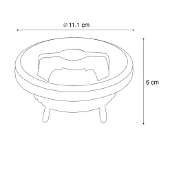 Luedd Ampoule Gx53|Ampoule Led Fonctionnelle<Ampoule LED dimmable G53 AR111 12W 600lm 2700K