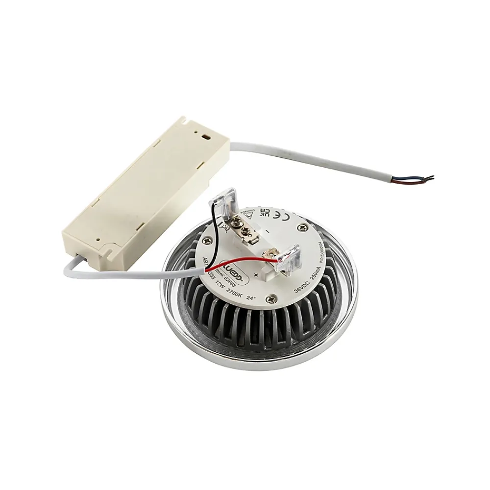 Luedd Ampoule Gx53|Ampoule Led Fonctionnelle<Ampoule LED dimmable G53 AR111 12W 600lm 2700K