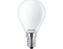 Clearance Philips Ampoule LED E14 (SES) standard dépolie 470lm 4.3W = 40W IP20 blanc chaud