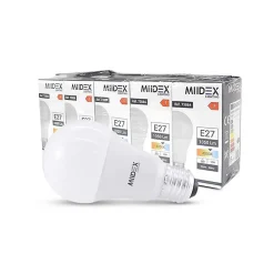 Best Miidex Lighting Ampoule LED E27 11W - Blanc neutre 4000K - 1050 lm - Pack 5