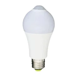Clearance Silumen Ampoule LED E27 7W A60 avec Détecteur de Mouvement - Blanc Neutre 4000K - 5500K