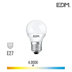 Clearance EDM Ampoule LED E27 7W équivalent à 48W - Blanc Naturel 4000K