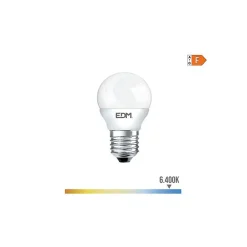 Sale EDM Ampoule LED E27 7W Ronde équiv