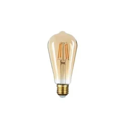 Best Silumen Ampoule LED Filament Dimmable 6W ST64 Edison - Blanc Chaud 2300k - 3500k -