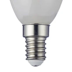 Clearance Diall Ampoule LED flamme E14 470lm 3.4W = 40W Ø3.5cm blanc chaud et blanc neutre