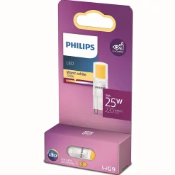 Best Philips Ampoule LED G9 capsule 220lm 2W = 25W IP20 blanc chaud