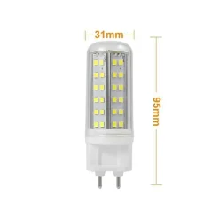 Clearance Silumen Ampoule LED G12 30mm 10W 220V 360 - Blanc Froid 6000K - 8000K