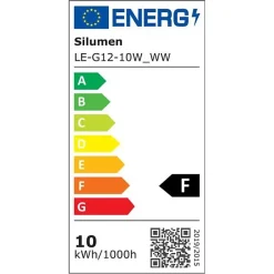 Clearance Silumen Ampoule LED G12 30mm 10W 220V 360 - Blanc Froid 6000K - 8000K
