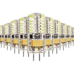 Silumen Ampoule Basse Consommation, Grade A|Ampoule G4<Ampoule LED G4 12V 3W SMD2835 24LED 360 - - Blanc Neutre 4200k - 5500k - Economique et efficace