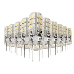 Clearance Silumen Ampoule LED G4 2W 12V SMD2835 24LED 360 - - Blanc Chaud