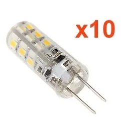 Clearance Silumen Ampoule LED G4 2W 12V SMD2835 24LED 360 - - Blanc Chaud