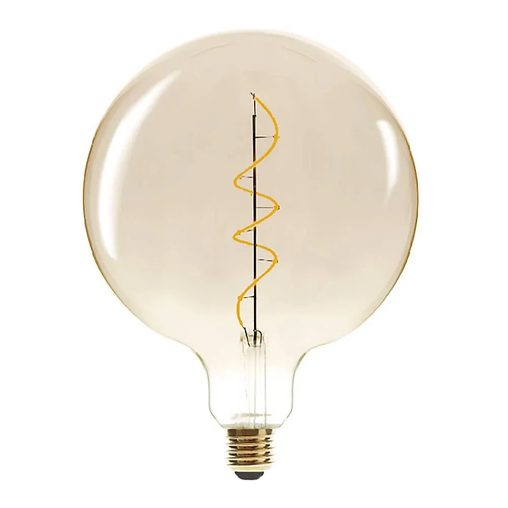 Atmosphera Créateur D'Intérieur Ampoule E27, Gros Culot À Visser<Ampoule LED Globe ambrée - filament torsadé E27 D20 cm - Atmosphera