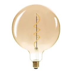 Atmosphera Créateur D'Intérieur Ampoule E27, Gros Culot À Visser<Ampoule LED Globe ambrée - filament torsadé E27 D20 cm - Atmosphera