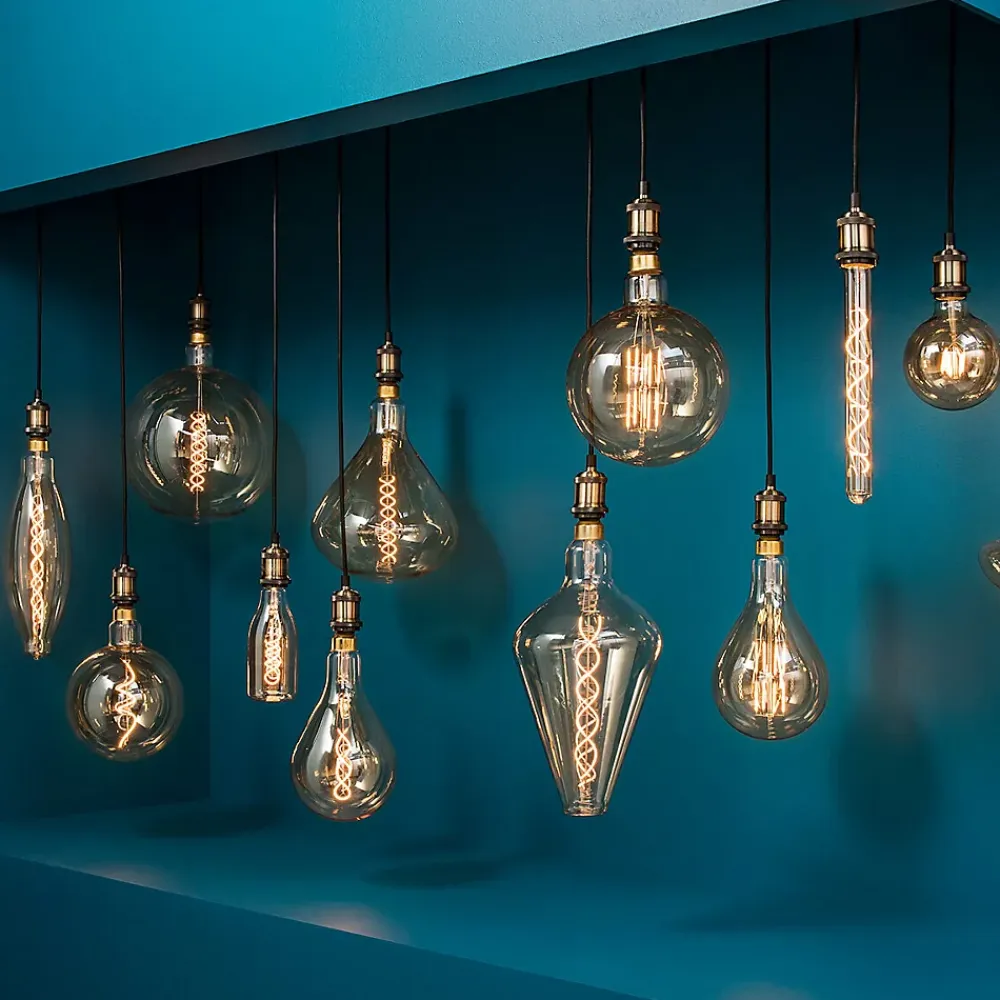 Atmosphera Créateur D'Intérieur Ampoule E27, Gros Culot À Visser<Ampoule LED Globe ambrée - filament torsadé E27 D20 cm - Atmosphera