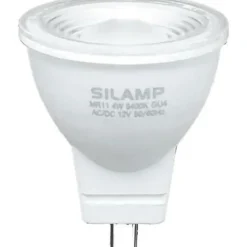 Silumen Ampoule LED GU4 / MR11 4W 12V - Blanc Neutre 4200k - 5500k -