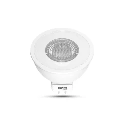 Sale Miidex Lighting Ampoule LED GU5.3 - 6W - 4000K Blanc Neutre - Spot 38 - Dimmable