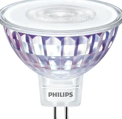 Philips Ampoule Pour Spot|Ampoule Gu5.3<Ampoule LED GU5.3 MR16 660lm IP20 7W = 50W blanc froid
