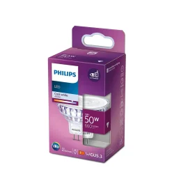 Philips Ampoule Pour Spot|Ampoule Gu5.3<Ampoule LED GU5.3 MR16 660lm IP20 7W = 50W blanc froid
