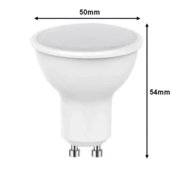 Clearance Silumen Ampoule LED GU10 7W 220V Dimmable - Blanc Neutre 4200k - 5500k -