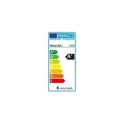Miidex Lighting Ampoule Gx53<Ampoule LED GX53 - 6W - 2700K - Blanc chaud - 520lm - 74mm