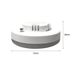 Silamp Ampoule Gx53|Ampoule Led Fonctionnelle<Ampoule LED GX53 7W - Blanc Froid 6000K - 8000K -
