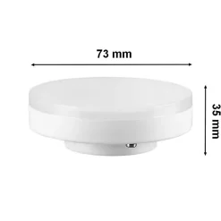 Outlet Silumen Ampoule LED GX53 7W - Pack de 10 - Blanc Chaud 2300k - 3500k - Classe énergétique A+