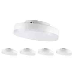 Silumen Ampoule Gx53|Ampoule Basse Consommation, Grade A<Ampoule LED GX53 7W (Pack de 5) - Blanc Chaud 2300k - 3500k