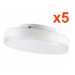 Silamp Ampoule Gx53<Ampoule LED GX53 7W (Pack de 5) - Blanc Froid 6000K - 8000K -