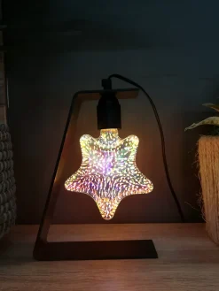 Ampoule Décorative Led|Ampoule E27, Gros Culot À Visser<Ampoule LED linéaire E27 20lm 4W blanc chaud ⌀14cm argent