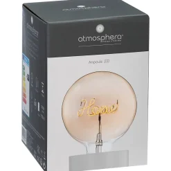 Atmosphera Créateur D'Intérieur Ampoule E27, Gros Culot À Visser<Ampoule LED mot Home ambrée E27 - Atmosphera