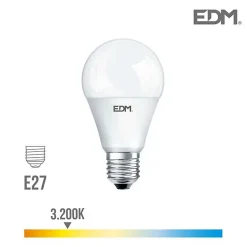Outlet EDM Ampoule LED standard E27 - - 98353 - 17W 1800 lm 3200k - Blanc chaud - Compatible variateur